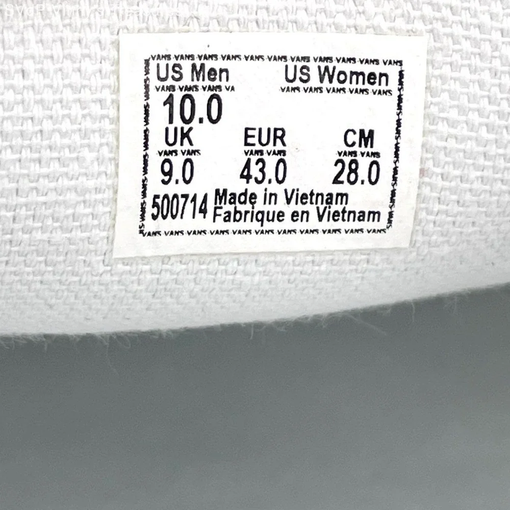 Vans classic slip
